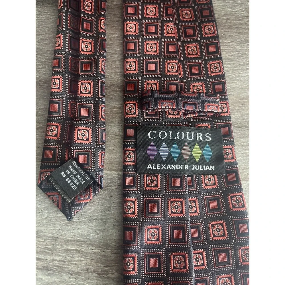 ALEXANDER JULIAN‎ Tie Colours Men's Classic Necktie Fast Shipping!